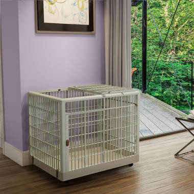 Richell mobile 2024 pet pen